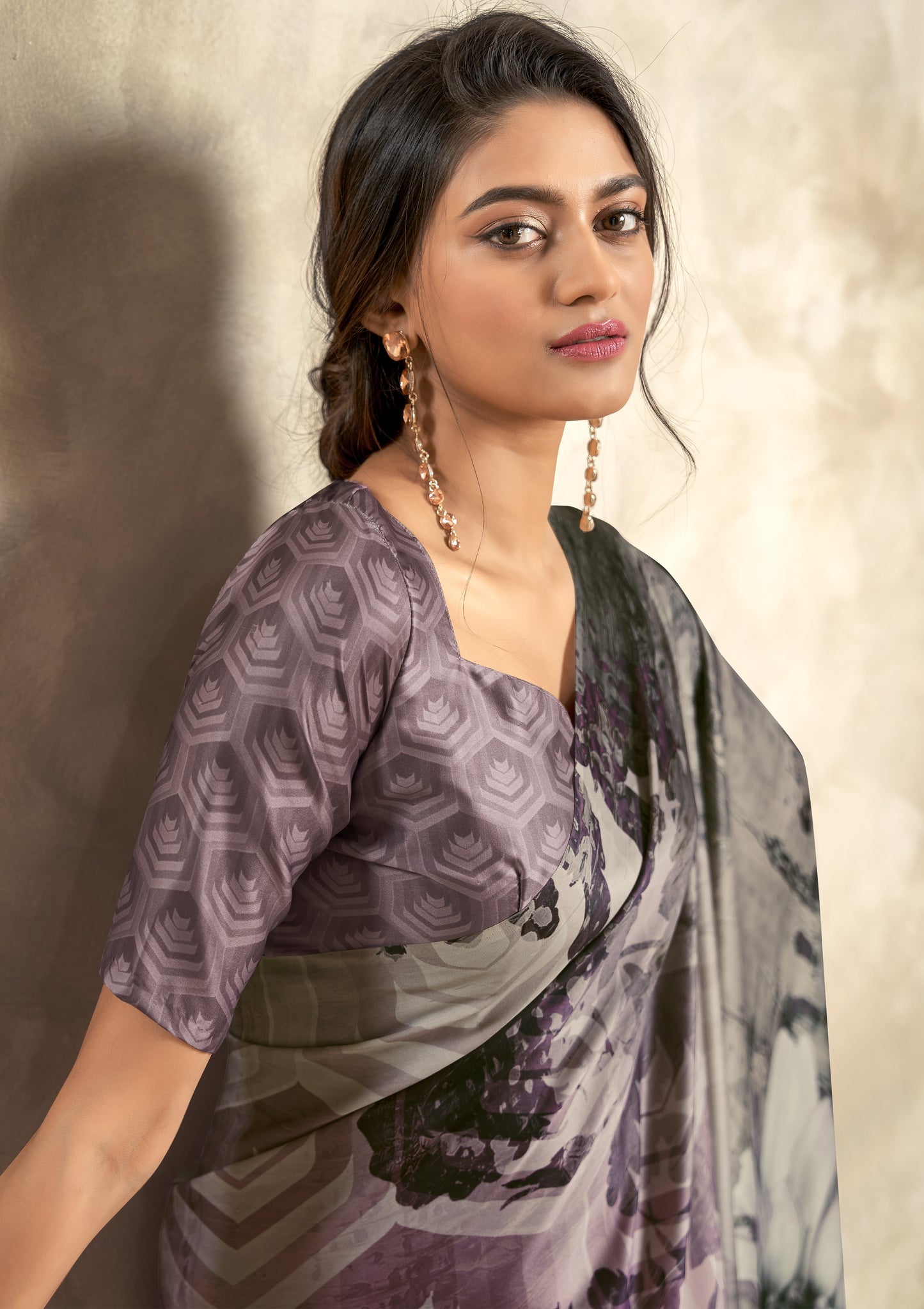 Elegance Redefined The Soft Satin Silk Saree for Every Occasion
