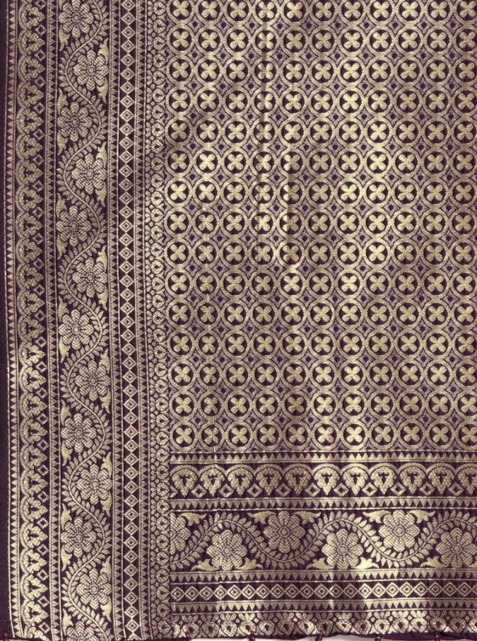 Semi Silk Kanjeevaram Elegant Design Saree