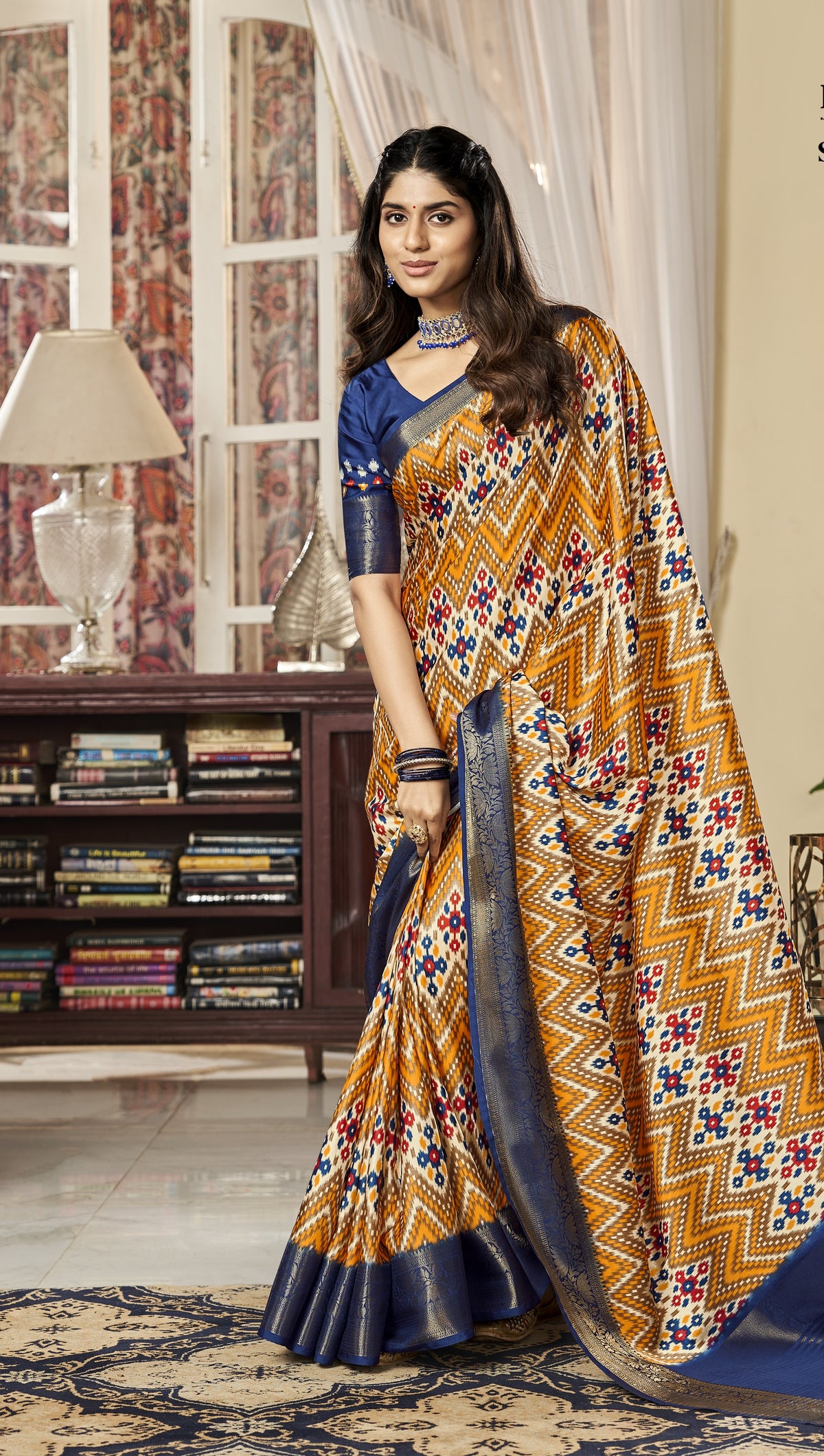 Elegance Redefined Pure Satin Digital Saree for a Timeless Look