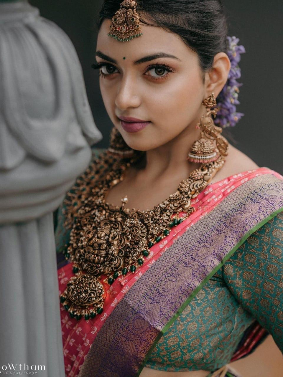 Semi Silk Kanjeevaram Elegant Design Saree