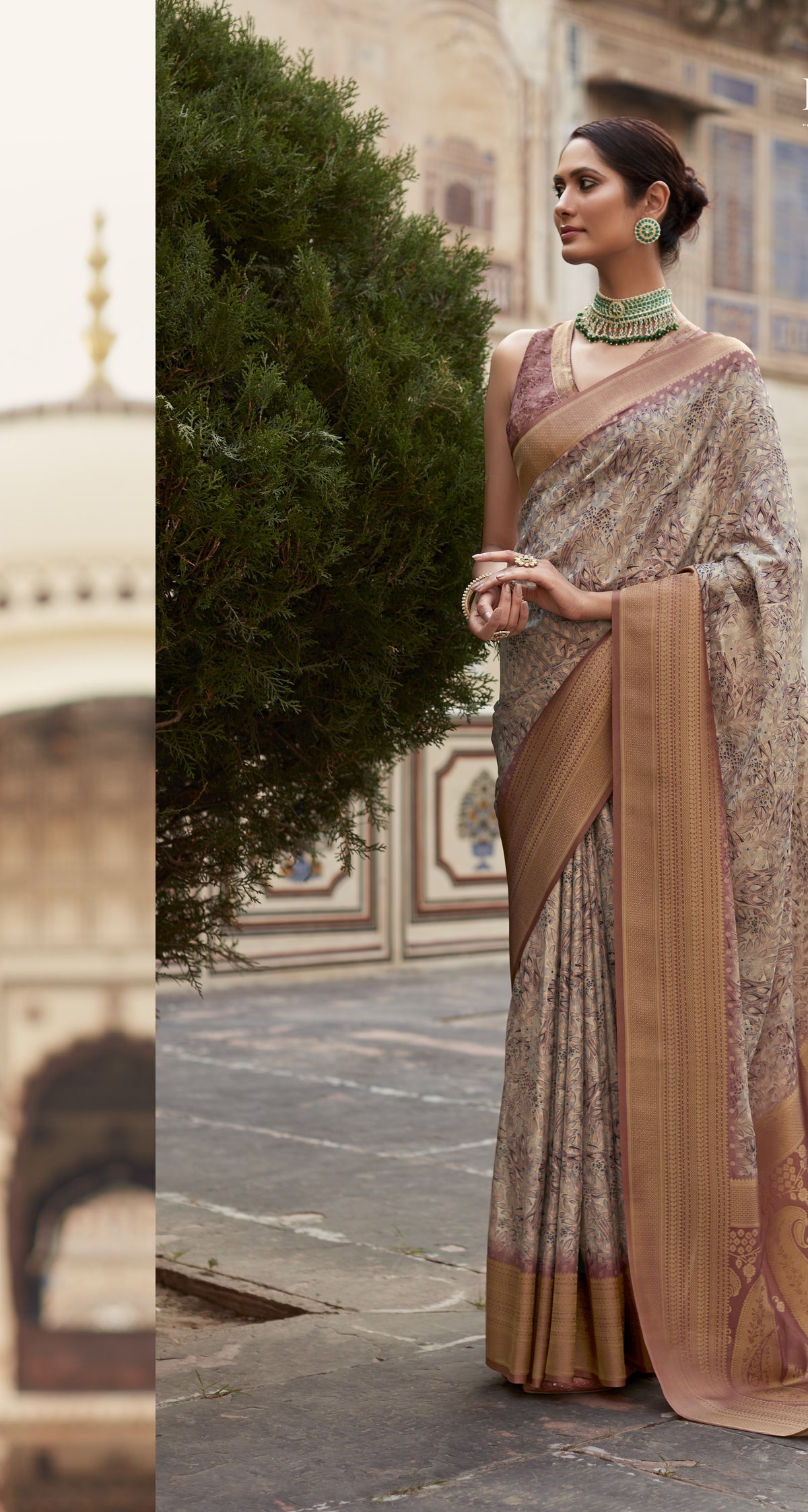 Timeless Beauty Carpe Silk Saree for Graceful Elegance