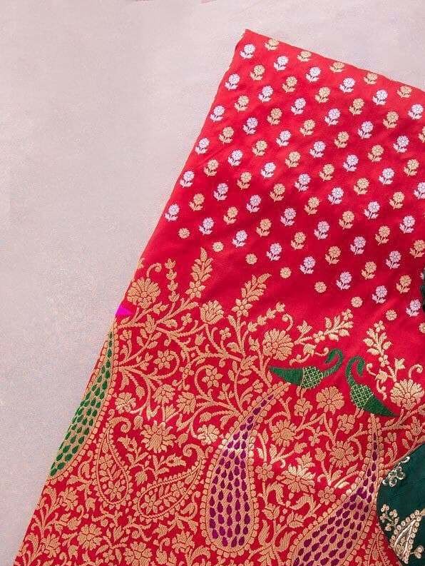 Semi Silk Kanjeevaram Elegant Design Saree
