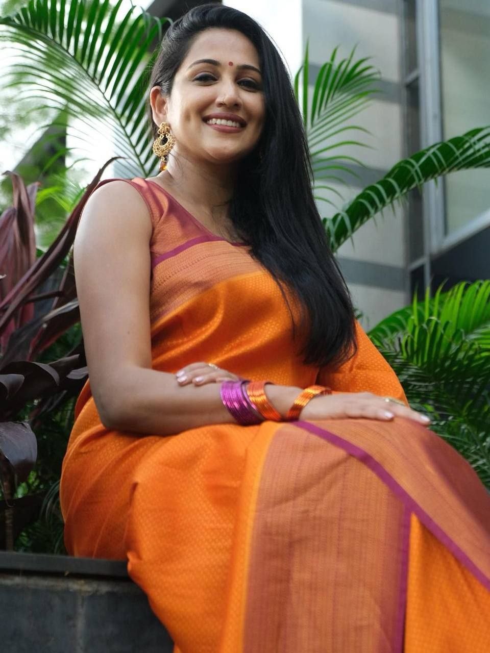 Semi Silk Kanjeevaram Elegant Design Saree