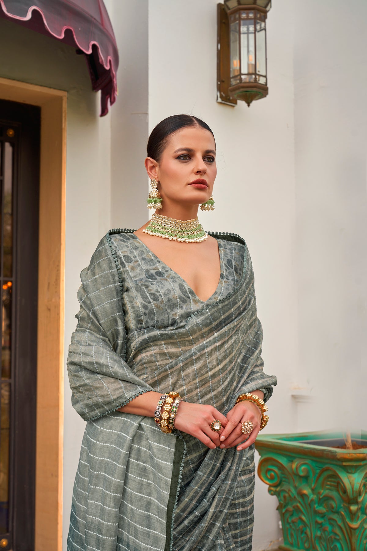 Buy Pure Tissue Silk Saree Exquisite Craftsmanship & Timeless Elegance