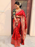 Art Silk Kanjeevaram Elegant Design Saree