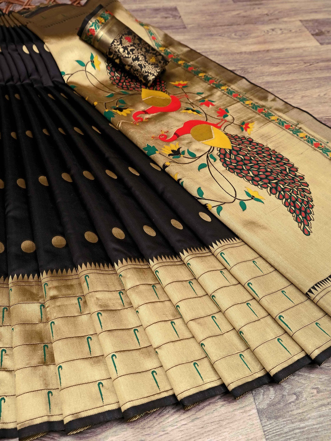 Semi Silk Kanjeevaram Elegant Design Saree