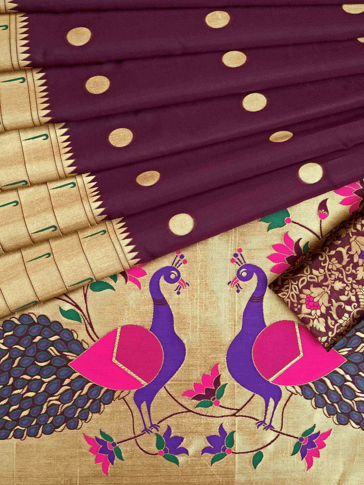 Semi Silk Kanjeevaram Elegant Design Saree