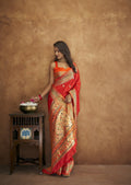 Buy Elegant Banarasi Soft Silk Saree A Timeless Tradition of Grace