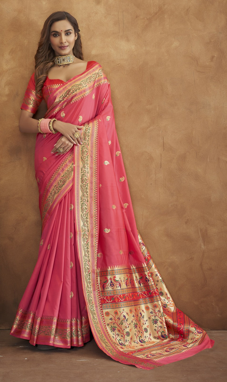 Buy Elegant Banarasi Soft Silk Saree A Timeless Tradition of Grace