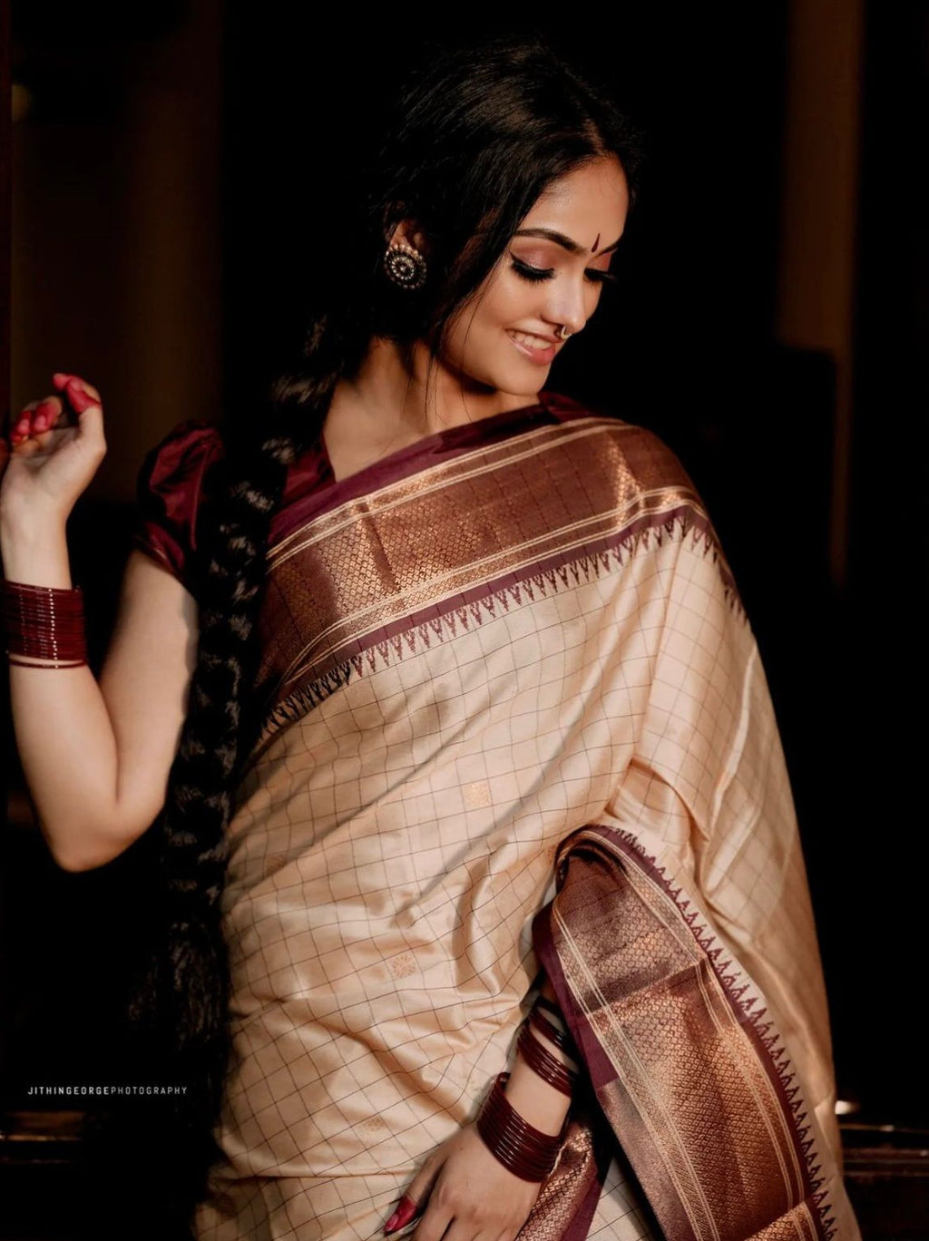 Art Silk Kanjeevaram Elegant Design Saree