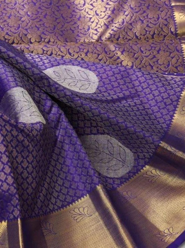 Semi Silk Kanjeevaram Elegant Design Saree