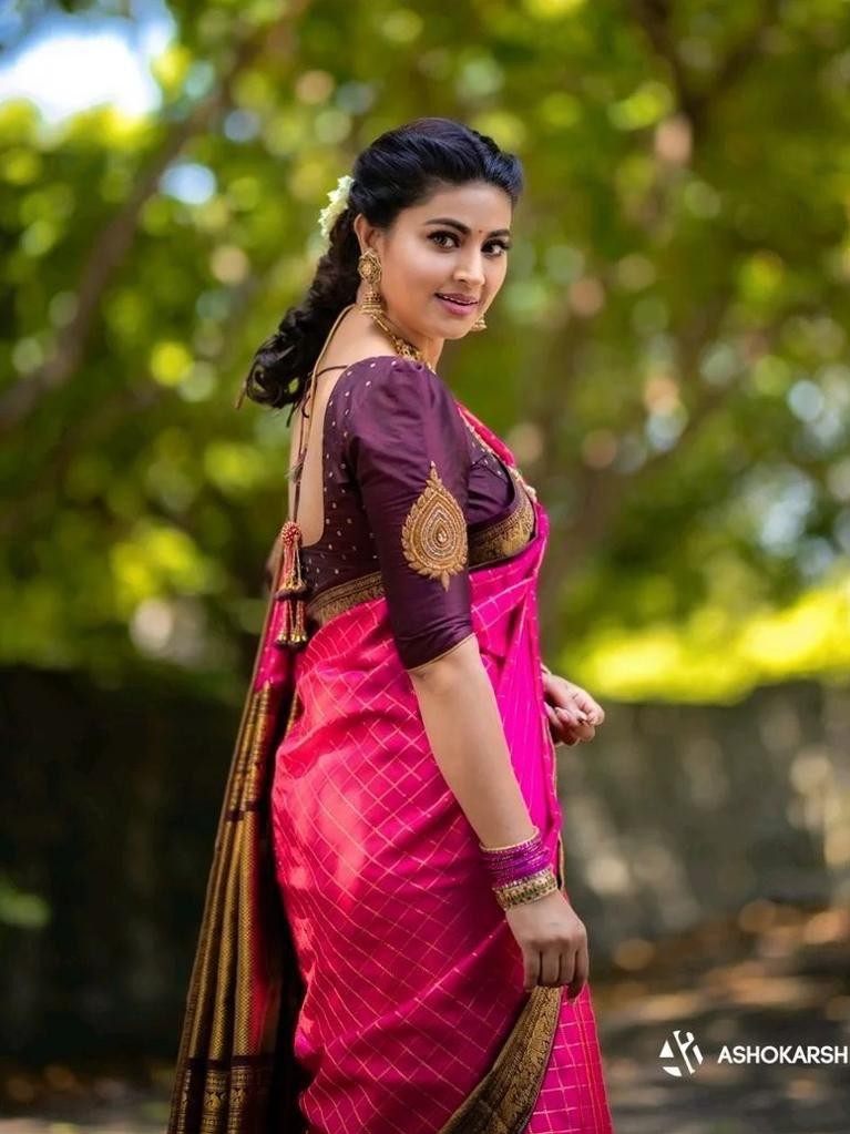 Semi Silk Kanjeevaram Elegant Design Saree