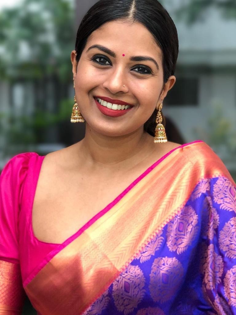 Semi Silk Kanjeevaram Elegant Design Saree