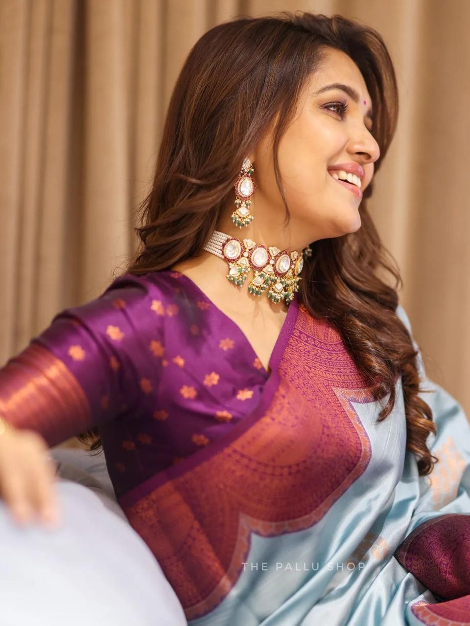 Semi Silk Kanjeevaram Elegant Sesign Saree