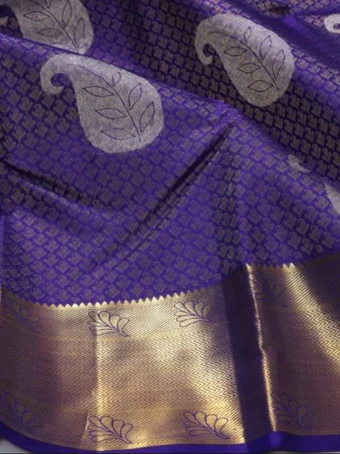 Semi Silk Kanjeevaram Elegant Design Saree