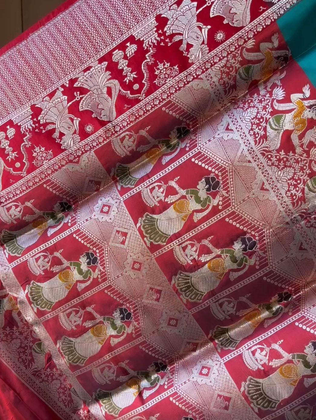 Semi Silk Kanjeevaram Elegant Design Saree