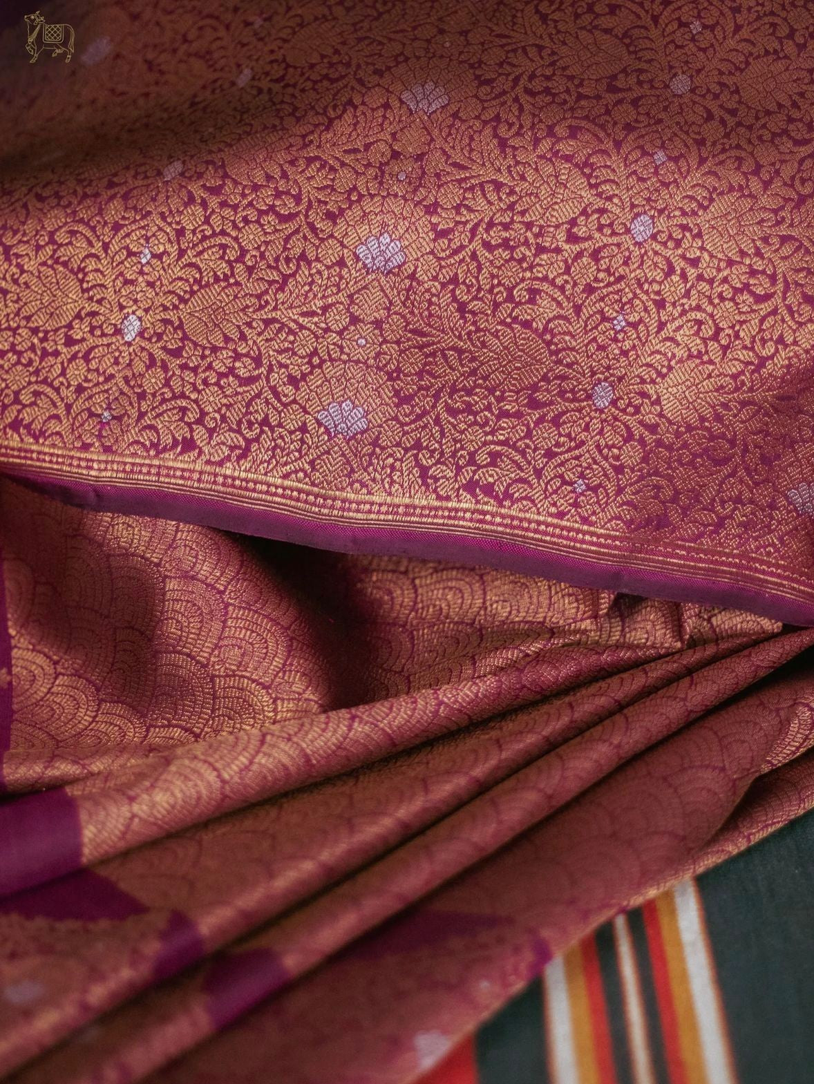 Semi Silk Kanjeevaram Elegant Design Saree