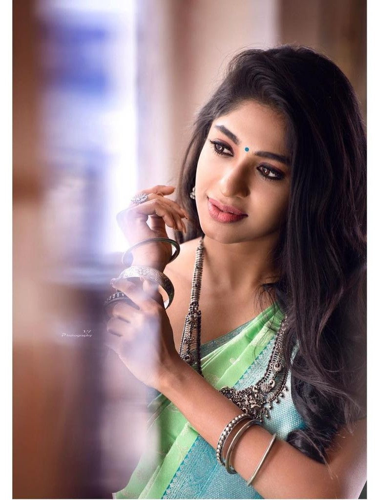 Semi Silk Kanjeevaram Elegant Design Saree