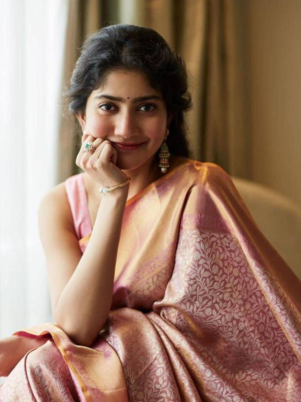 Semi Silk Kanjeevaram with zari and brocade work