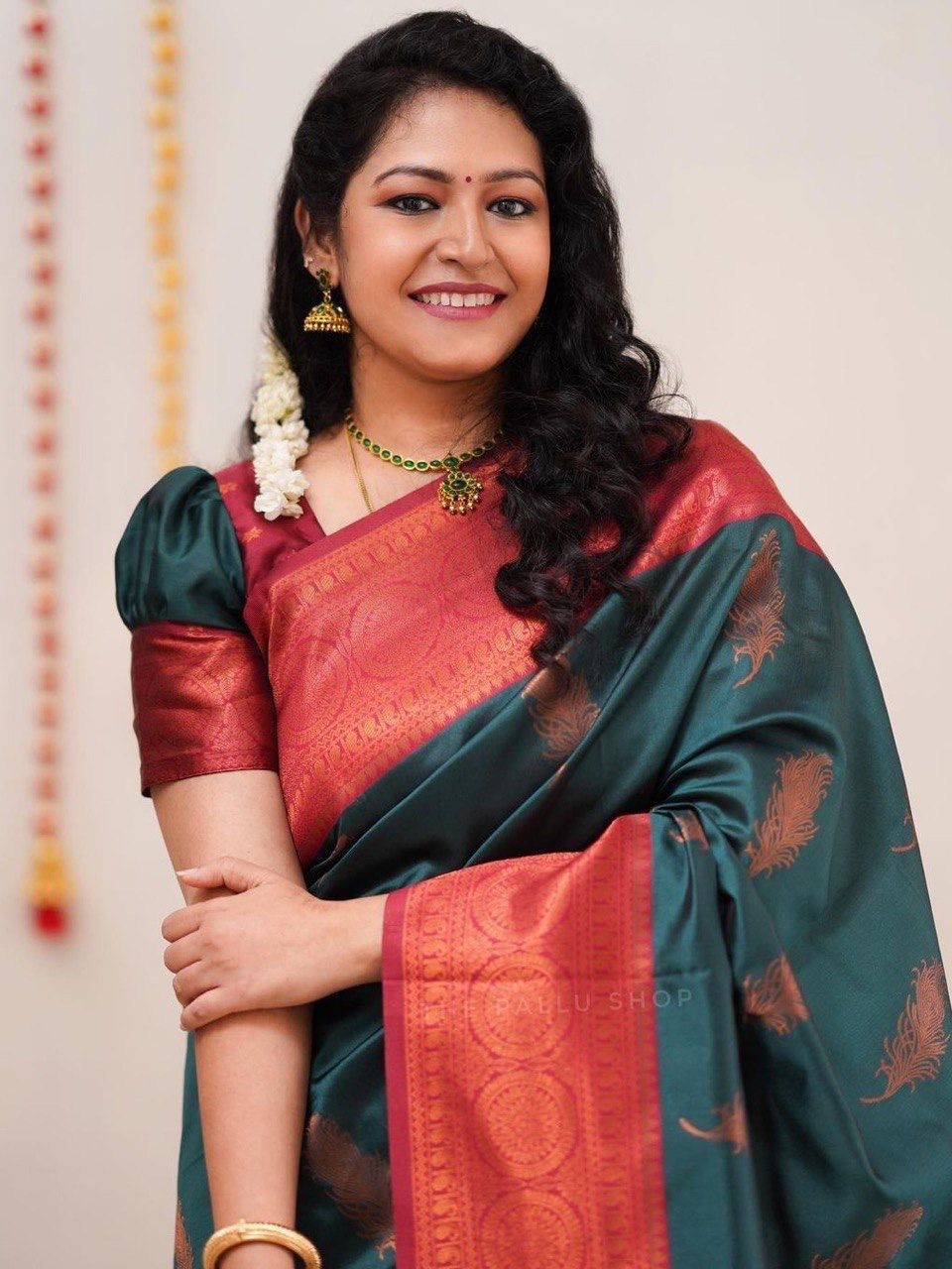 Semi Silk Kanjeevaram Elegant Design Saree