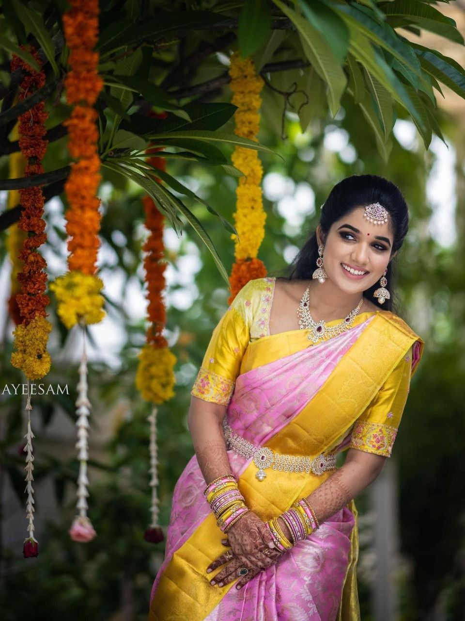 Semi Silk Kanjeevaram Elegant Design Saree