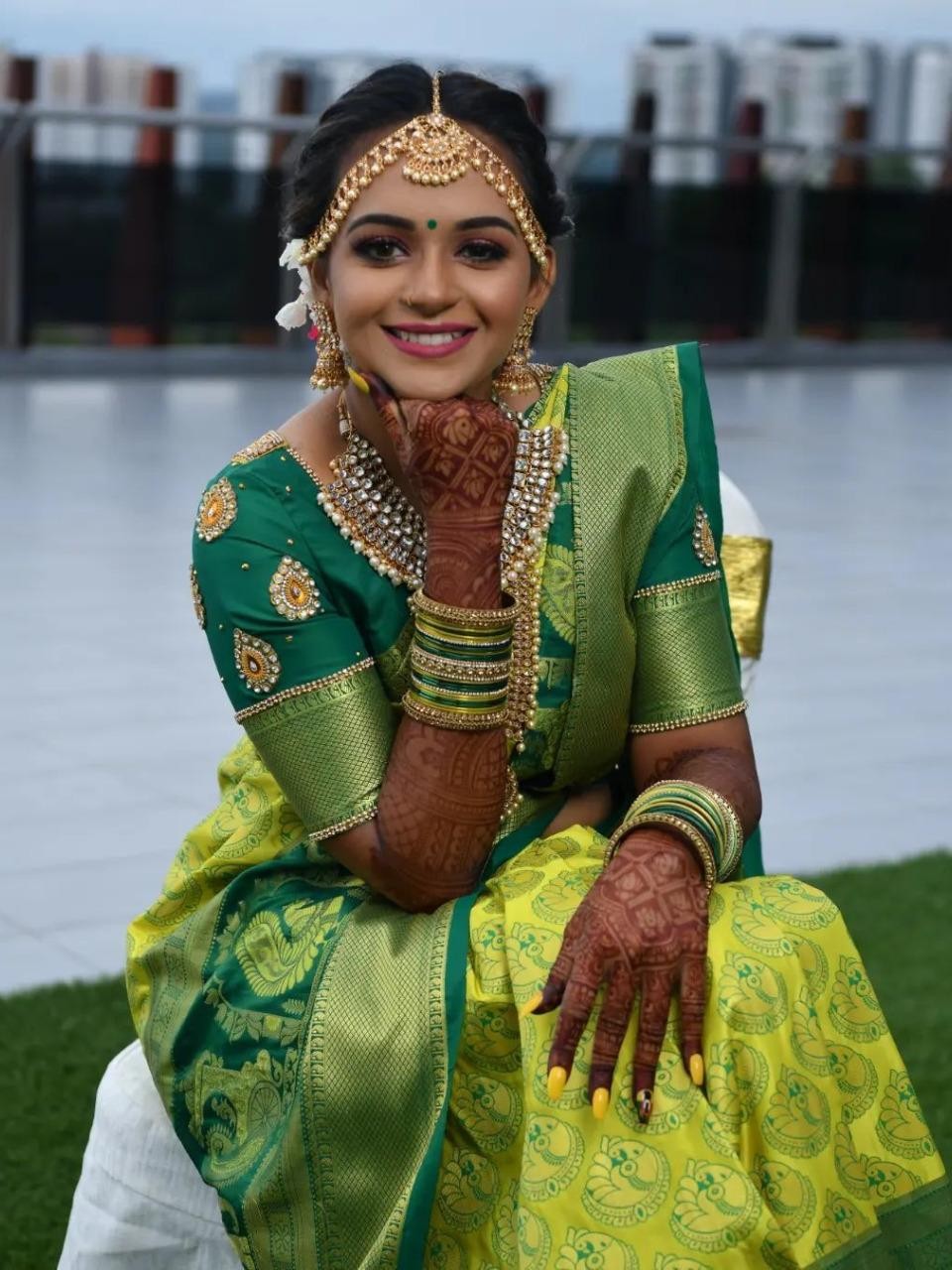 Semi Silk Kanjeevaram Elegant Design Saree
