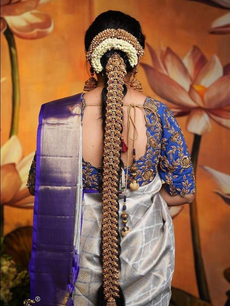 Semi Silk Kanjeevaram Elegant Design Saree