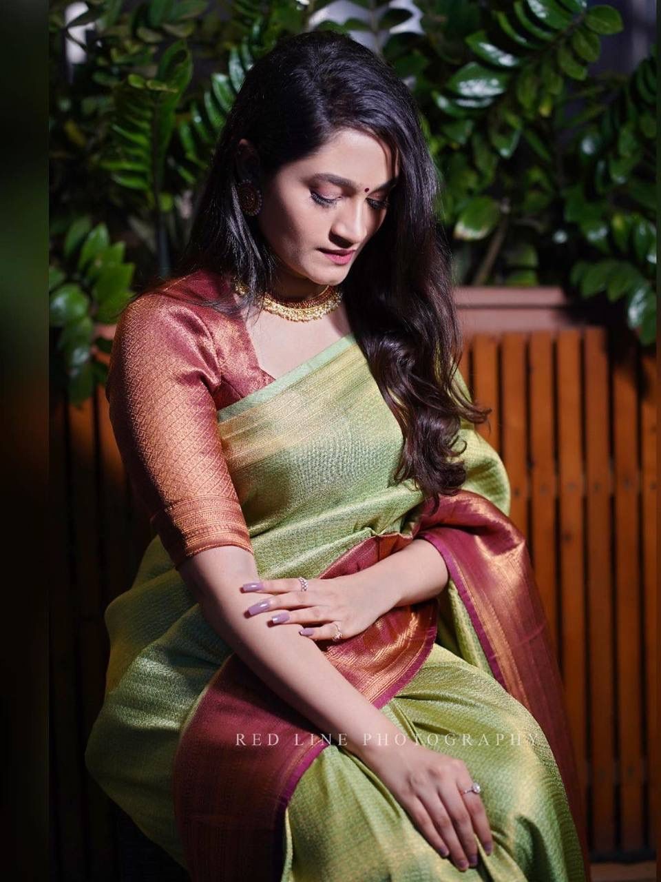 Semi Silk Kanjeevaram Elegant Design Saree