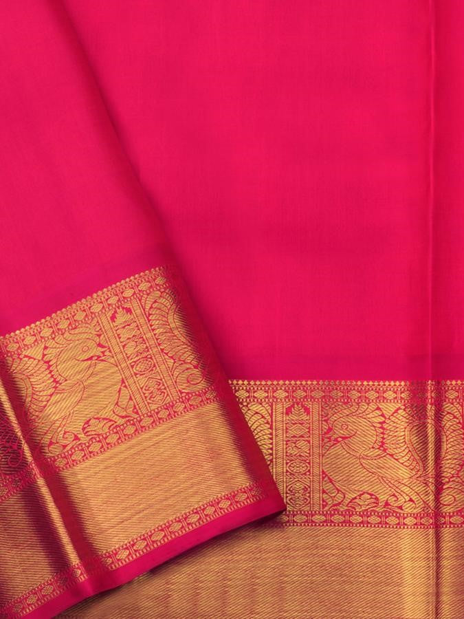 Semi Silk Kanjeevaram Saree in Checks