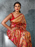 Art Silk Kanjeevaram Elegant Design Saree